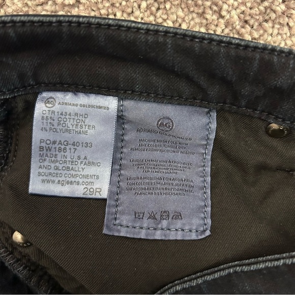 AG Adriano Goldschmied Women's Jeans Size 29 Denim The Prima Mid Rise Cigarette - Picture 13 of 16